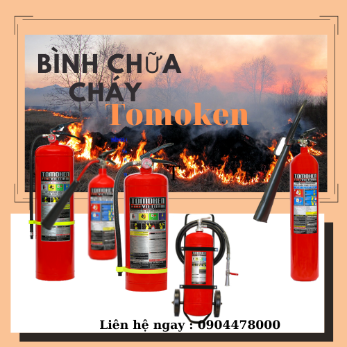 Bình chữa cháy Tomoken - Phân phối Miền Trung 